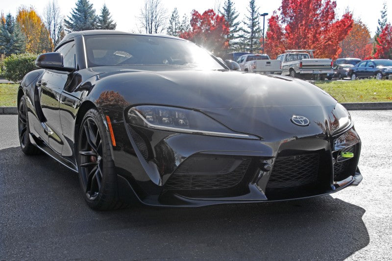 PERRIN 20-25 Toyota Supra Tow Hook Kit (Front) - Neon Yellow Tow Hooks Perrin Performance