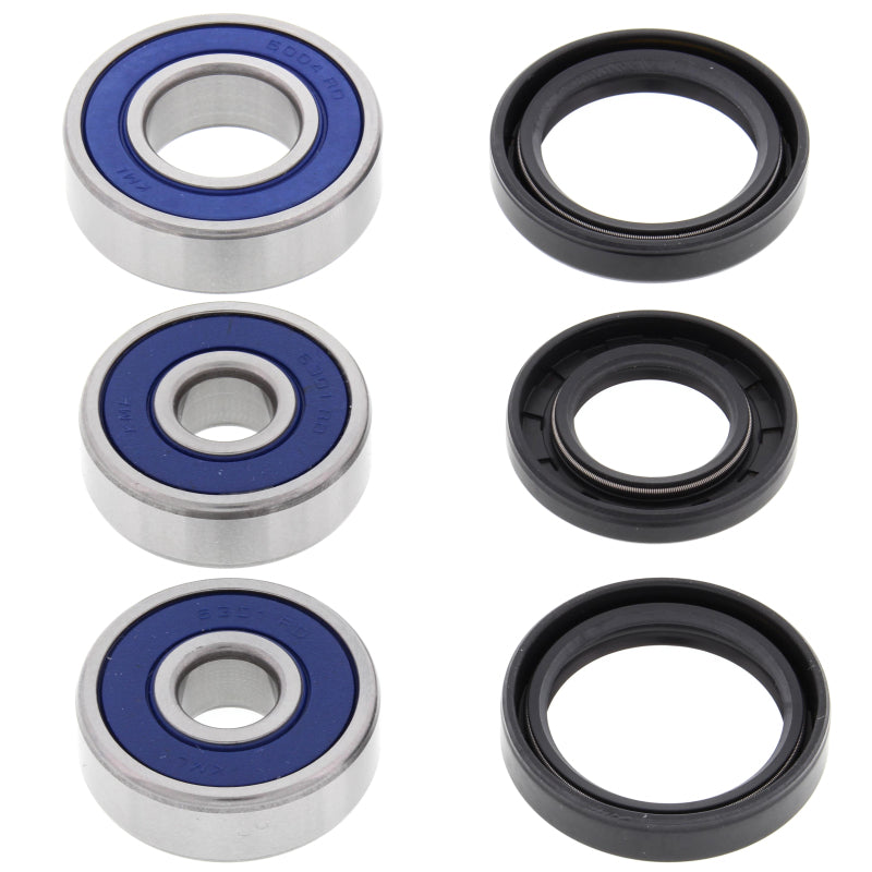 All Balls Racing 83-06 Yamaha PW80 Wheel Bearing Kit - Rear Wheel Bearings All Balls Racing