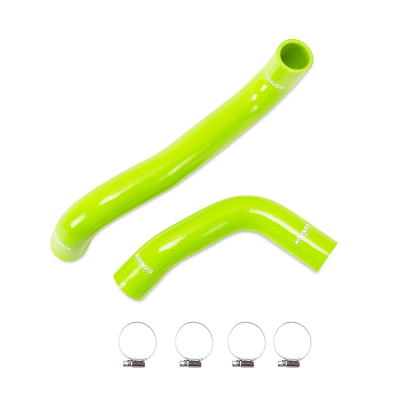 Mishimoto 08-14 Subaru WRX / 08+ STI Silicone Radiator Hose Kit - Neon Yellow Hoses Mishimoto