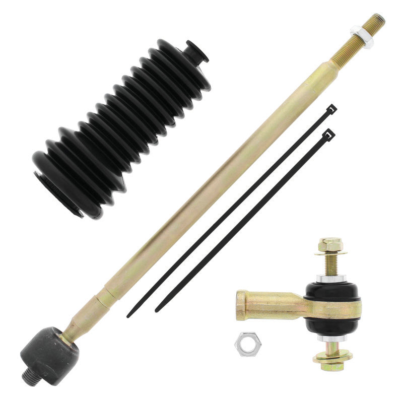 QuadBoss 2012 Can-Am Commander 1000 (04) Steering Rack Tie Rod Assembly Kit - Right Inner and Outer Tie Rods QuadBoss