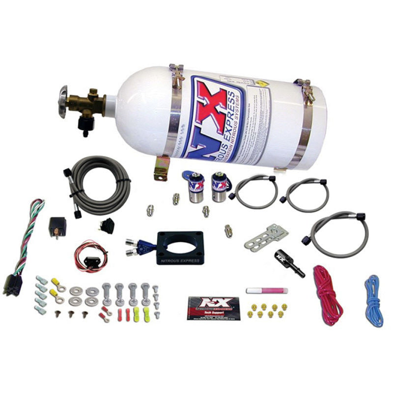 Nitrous Express 13-16 Dodge Dart 1.4L Turbo Nitrous Plate Kit (35-100HP) w/10lb Bottle Nitrous Systems Nitrous Express