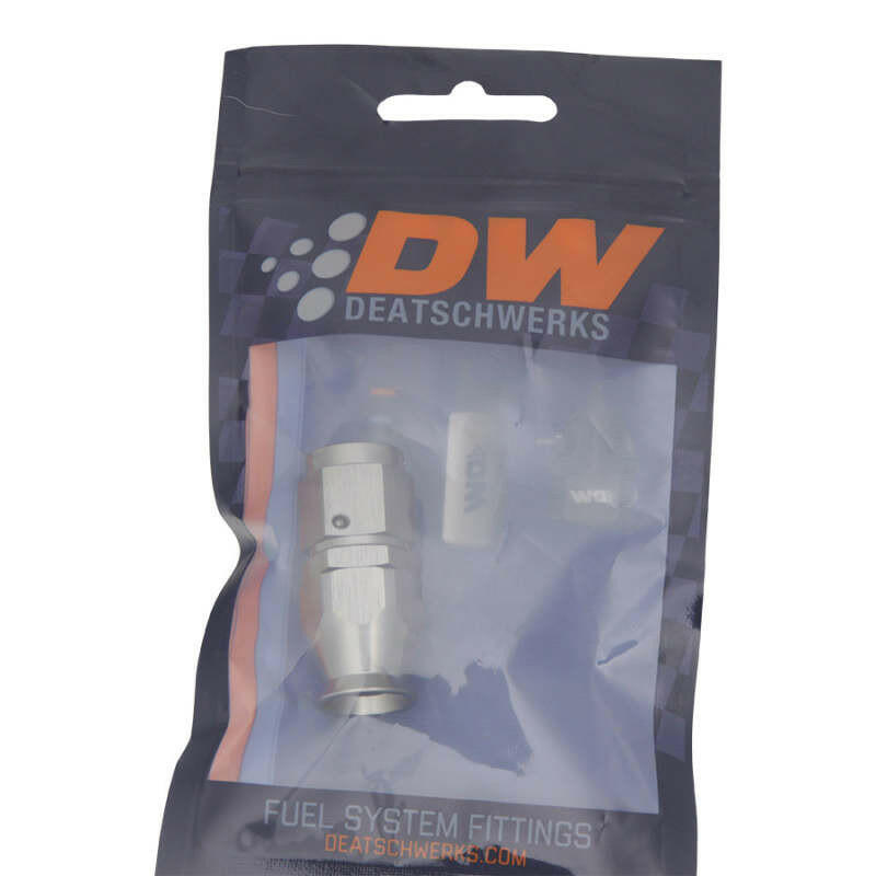 DeatschWerks 6AN Female Swivel Straight Hose End PTFE (Incl. 1 Olive Insert) Fittings DeatschWerks