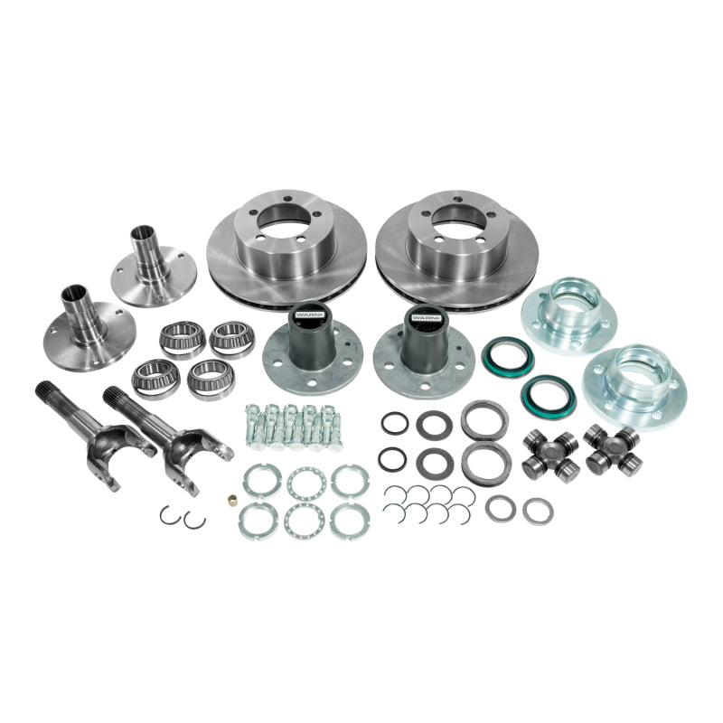 Yukon Gear Spin Free Locking Hub Conversion Kit For Dana 30/Dana 44 TJ/XJ/YJ 27 Spline/5 X 4.5 Wheel Hubs Yukon Gear & Axle