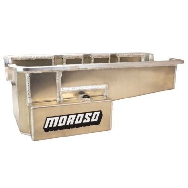Moroso Ford 289-302 Road Race Baffled Front Sump 8in Deep Aluminum Oil Pan Oil Pans Moroso