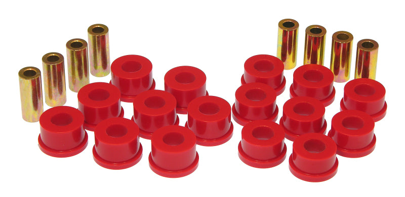 Prothane 07-11 Jeep Wrangler Rear Control Arm Bushings - Red Bushing Kits Prothane