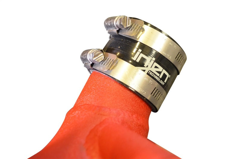 Injen 18-20 Kia Stinger 3.3L Twin Turbo Wrinkle Red Short Ram Air Intake Cold Air Intakes Injen