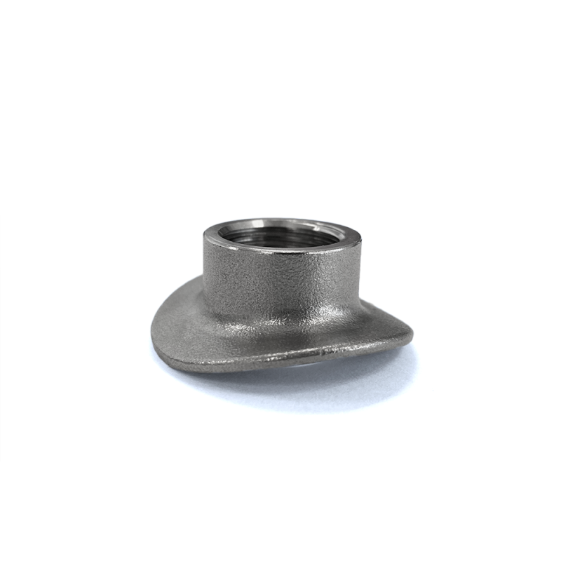 Stainless Bros O2 Sensor Bung SS304 Saddle Type (Round) - Cast Bungs Stainless Bros