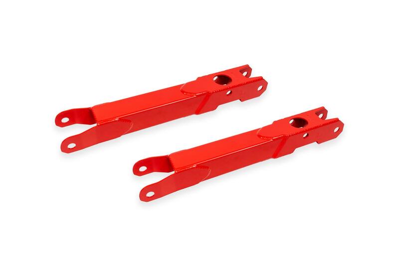 BMR 16-24 Chevrolet Camaro (6th Gen) Non-Adjustable Rear Lower Control Arm - Red Control Arms BMR Suspension