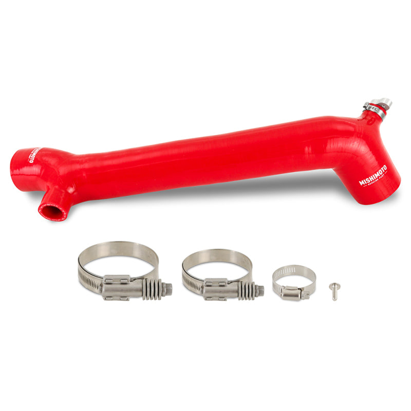 Mishimoto 2016+ Polaris RZR XP Turbo Silicone Charge Tube - Red Silicone Couplers & Hoses Mishimoto