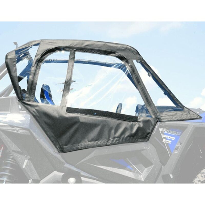 Seizmik 18-21 Polaris RZR Turbo S Soft Doors w/ Zippers Kit Doors Seizmik