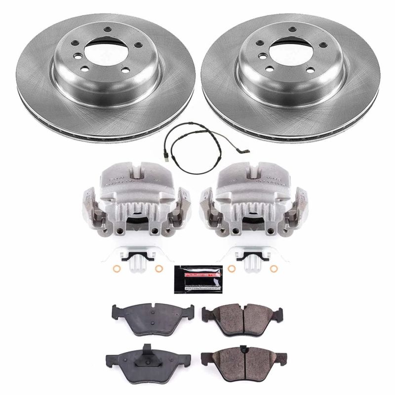 Power Stop 09-10 BMW Z4 Front Autospecialty Brake Kit w/Calipers Brake Kits - OE PowerStop