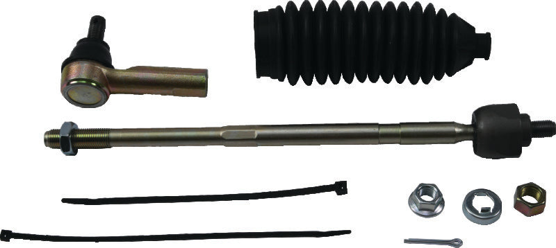 QuadBoss 14-21 Honda SXS700 Pioneer 700 Steering Rack Tie Rod Assembly Kit - Left Inner & Outer Tie Rods QuadBoss