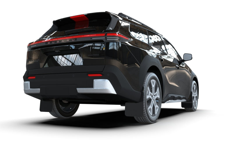 Rally Armor 2026+ Subaru Trailseeker Black UR Mud Flap w/White Logo Mud Flaps Rally Armor