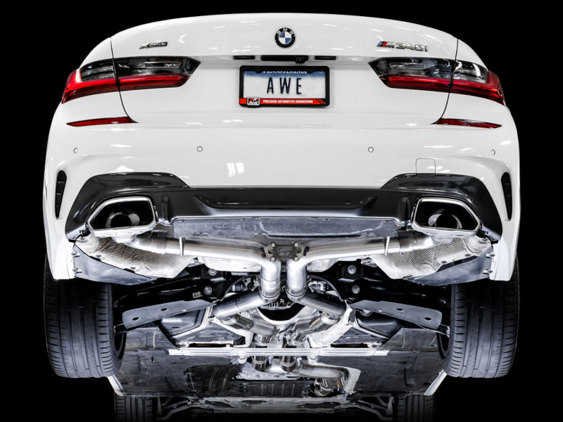 AWE Tuning 2019+ BMW M340i (G20) Track Edition Exhaust (Use OE Tips) Catback AWE Tuning