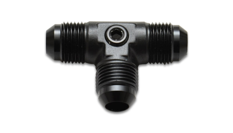 Vibrant -8AN to -8AN Male Tee Adapter Fitting with 1/8in NPT Port Fittings Vibrant