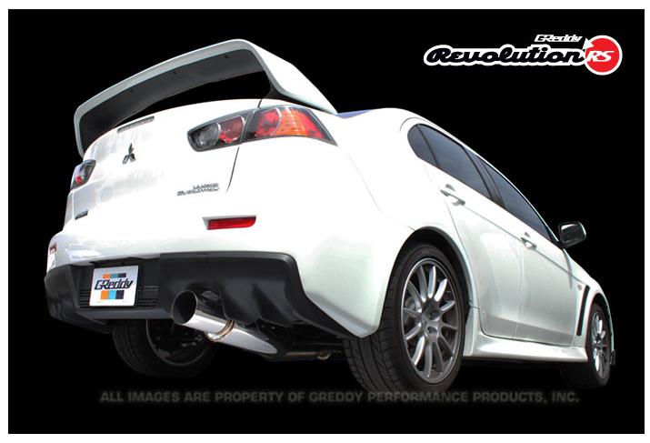GReddy 08-14 Mitsubishi Lancer EVO X Revolution Exhaust Catback GReddy