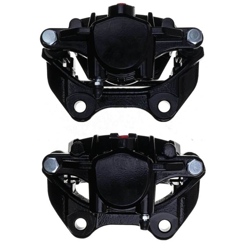 Power Stop 06-11 Cadillac DTS Rear Black Caliper - Pair w/Bracket Brake Calipers - Perf PowerStop