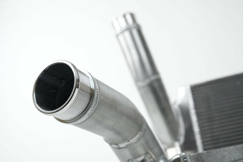 CSF 2020+ Audi SQ7 / SQ8 High Performance Intercooler System - Raw Aluminum Intercoolers CSF