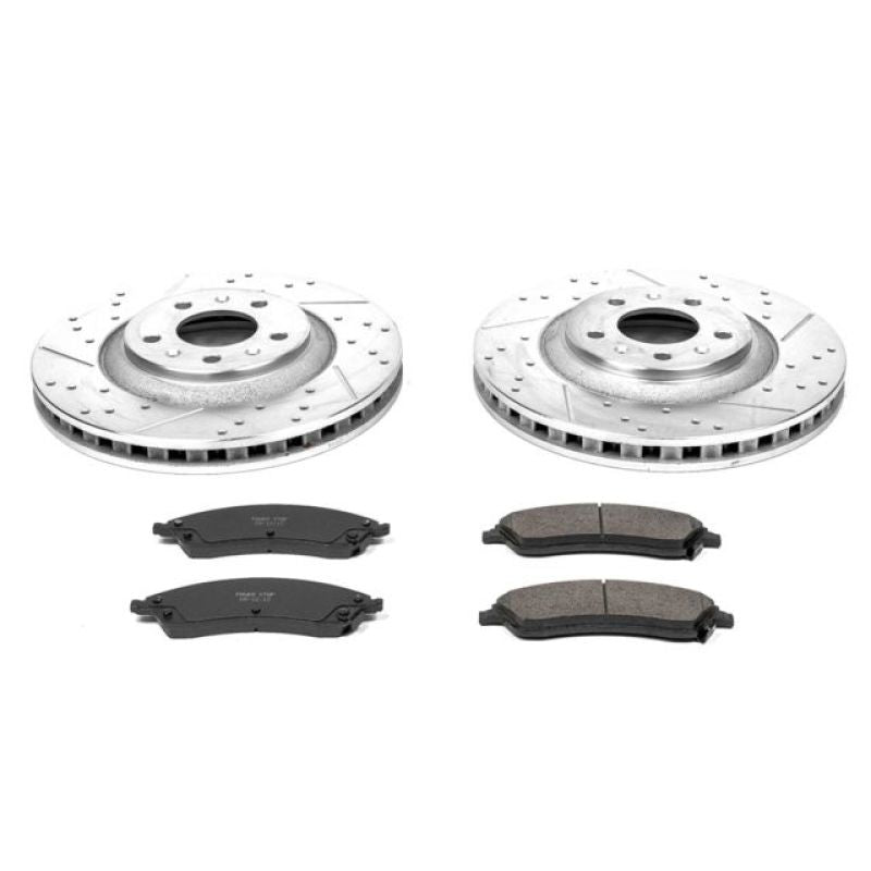 Power Stop 06-07 Cadillac CTS Front Z23 Evolution Sport Brake Kit Brake Kits - Performance D&S PowerStop