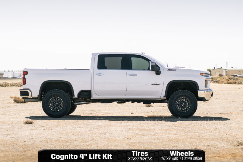 Cognito 20-24 Chevy/GMC Silv/Sierra 2500/3500 HD 2WD/4WD 4in Elite Lift Kit w/ Elka 2.5 RR Shocks Lift Kits Cognito
