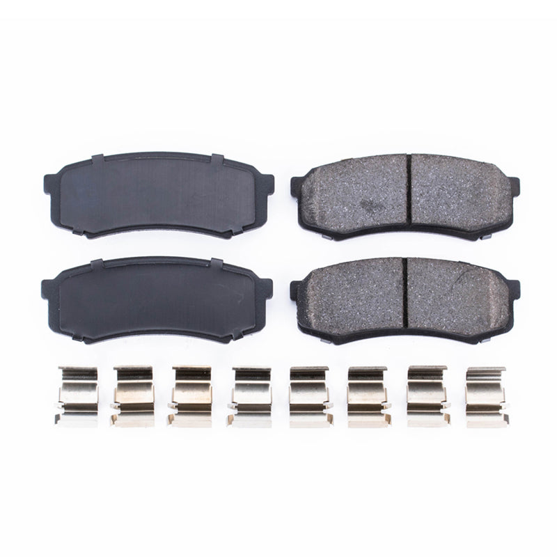 Power Stop 10-19 Lexus GX460 Rear Z17 Evolution Ceramic Brake Pads w/Hardware Brake Pads - OE PowerStop