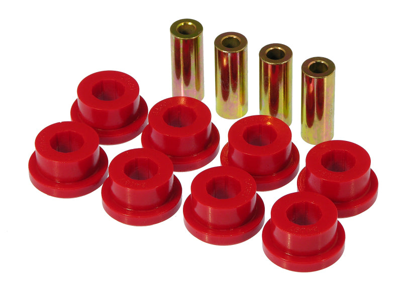 Prothane 90-00 Acura Integra Rear Lower Control Arm Bushings - Red Bushing Kits Prothane