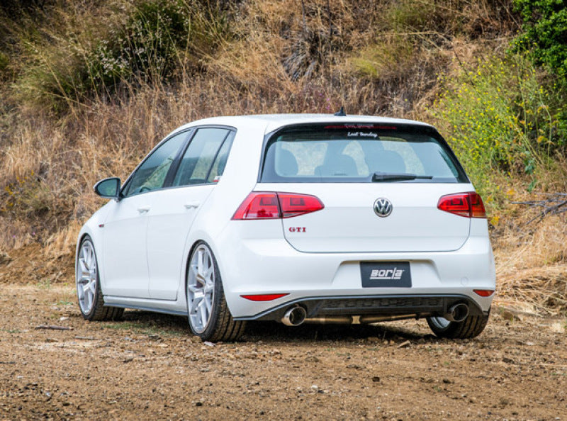 Borla 15-17 Volkswagen GTI (MK7) 2.0T AT/MT SS S-Type Catback Exhaust w/Stainless Brushed Tips Catback Borla