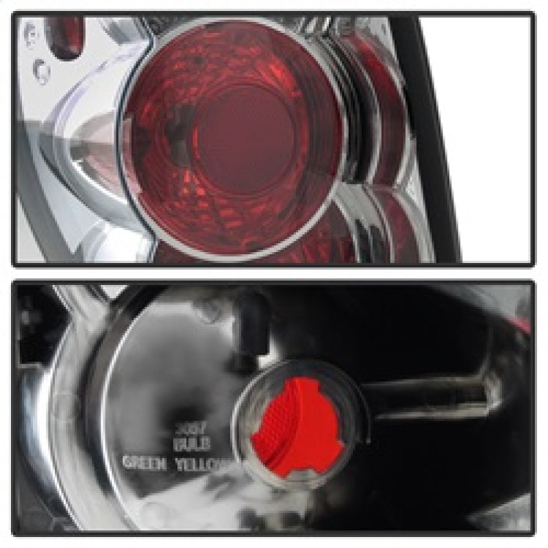 Spyder Dodge Caravan/Grand Caravan 01-07 Euro Style Tail Lights Chrome ALT-YD-DC01-C Tail Lights SPYDER