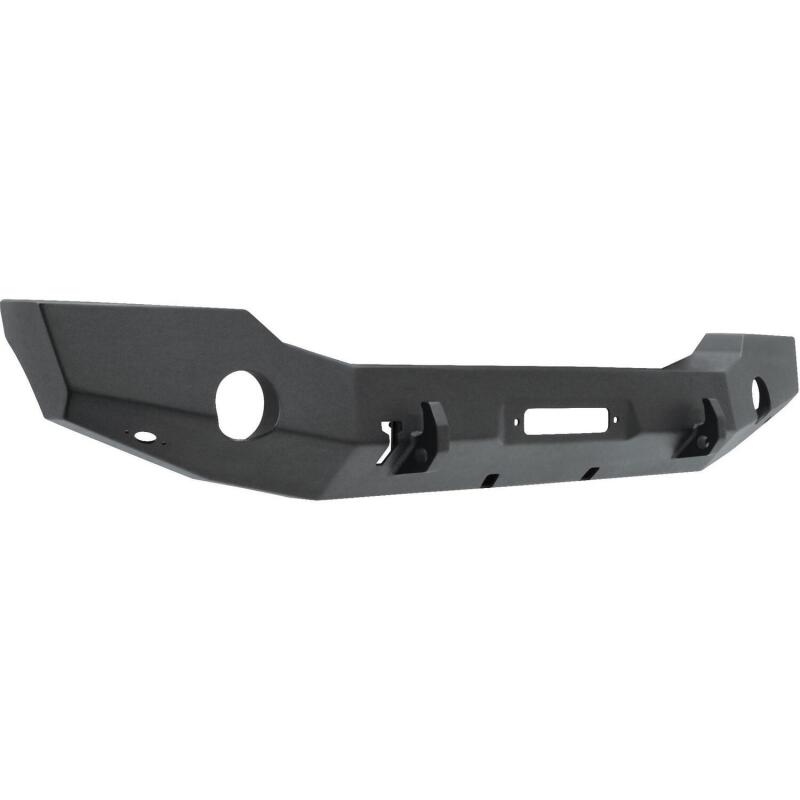 Westin 18-20 Jeep Wrangler JL WJ2 Full Width Front Bumper - Textured Black Bumpers - Steel Westin