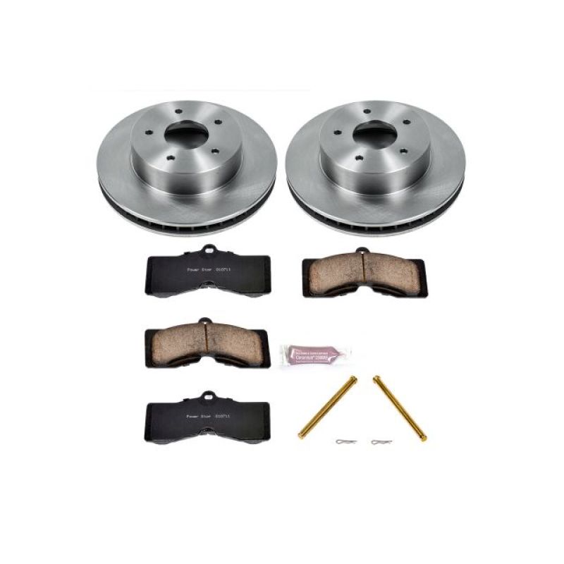 Power Stop 63-82 Chevrolet Corvette Front Autospecialty Brake Kit Brake Kits - OE PowerStop