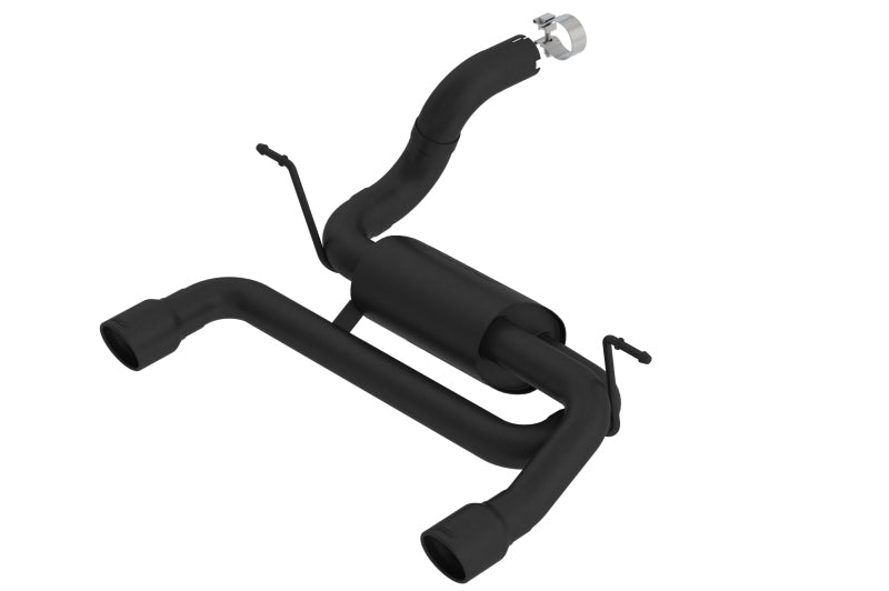 Borla 18-19 Jeep Wrangler JL/JLU 2.0L 4Cyl 2DR/4DR Axle Back Exhaust S-Type w/ 3.5in Tips - Black Axle Back Borla