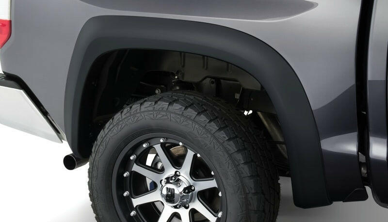 Bushwacker 04-15 Nissan Titan Extend-A-Fender Style Flares 4pc 67.1/78.9/84/96in - Black Fender Flares Bushwacker