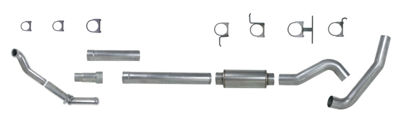 Diamond Eye KIT 5in TB SGL AL: 94-97 FORD 7.3L F250/F350 PWRSTROKE NFS W/ CARB EQUIV STDS Turbo Back Diamond Eye Performance