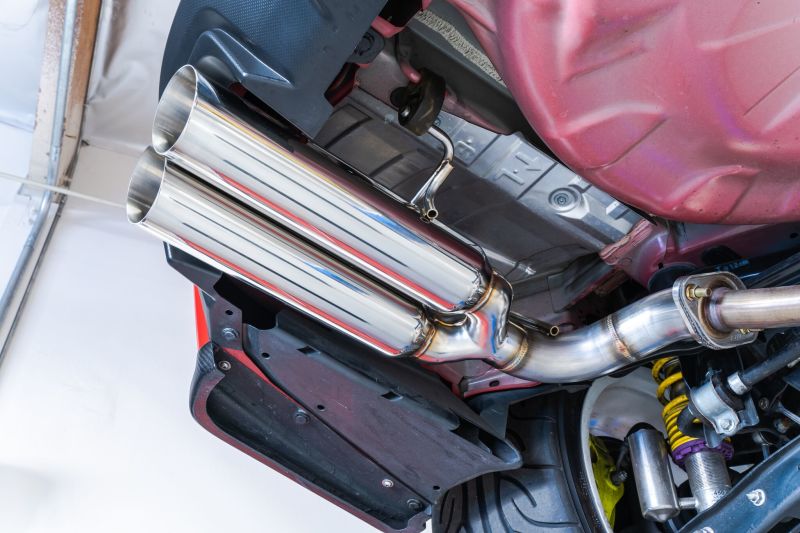 Remark 2015+ Subaru WRX/STI VA Boso Edition Axle Back Exhaust w/ Stainless Steel Single Wall Tip Axle Back Remark