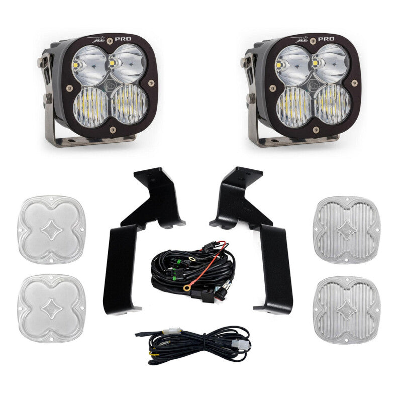 Baja Designs 21-25 Ford Raptor (Base/37/R) XL Pro A-Pillar Kit Light Mounts Baja Designs