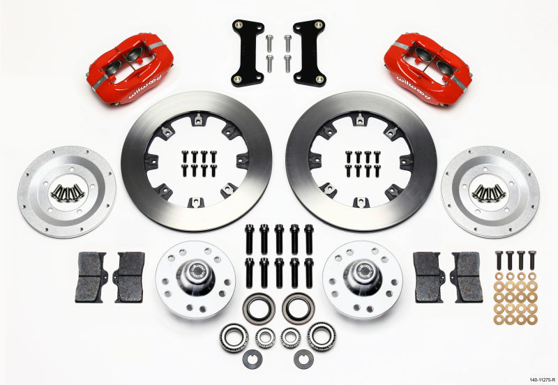 Wilwood Forged Dynalite Front Kit 12.19in Red 82-92 Camaro//Firebird Big Brake Kits Wilwood