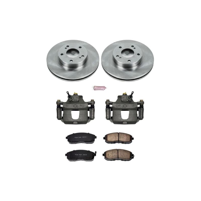 Power Stop 96-99 Infiniti I30 Front Autospecialty Brake Kit w/Calipers Brake Kits - OE PowerStop
