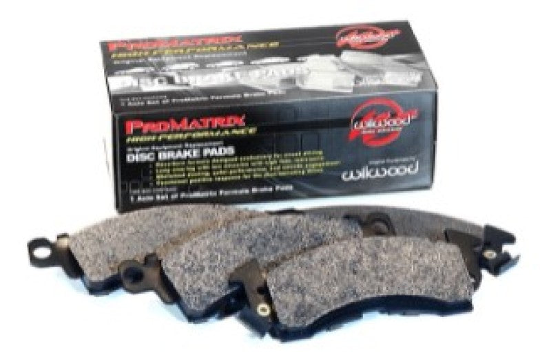 Wilwood Pad Set Promatrix D1180 Brake Pads - Performance Wilwood