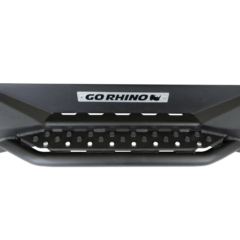 Go Rhino 21-24 Ford Bronco 2/4dr (Excl. Sport) Rockline Rear Full Width Bumper Bumpers - Steel Go Rhino