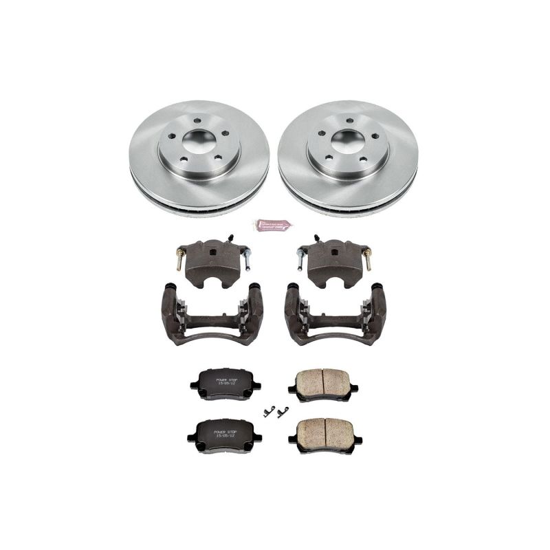 Power Stop 06-07 Chevrolet HHR Front Autospecialty Brake Kit w/Calipers Brake Kits - OE PowerStop