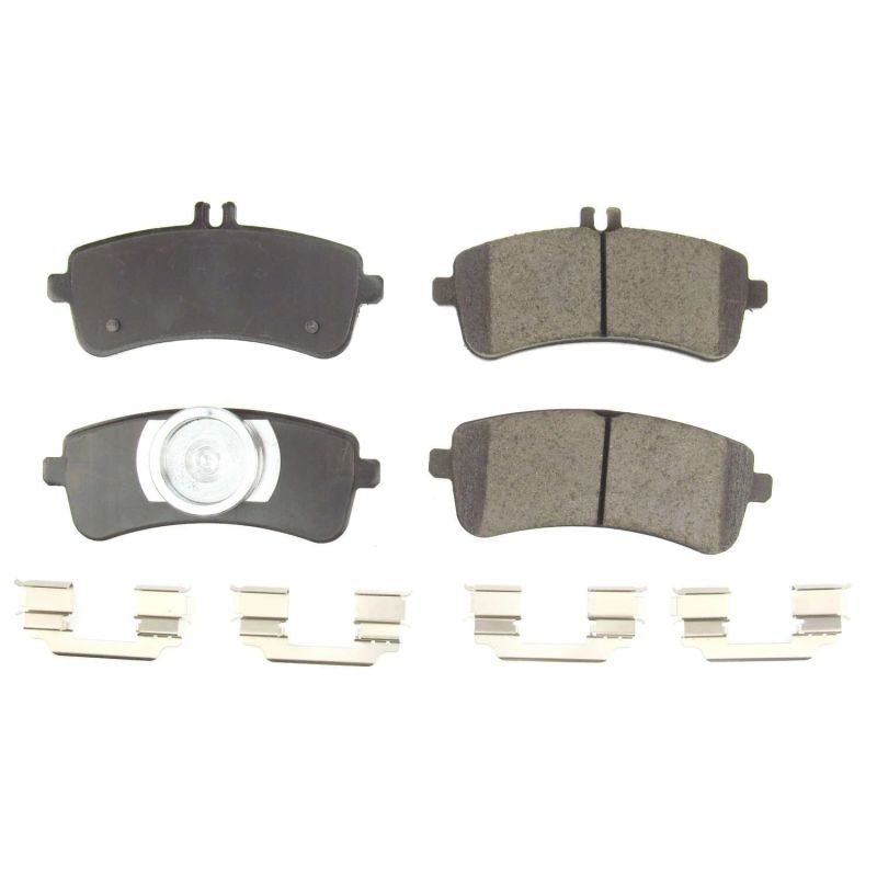 Power Stop 15-18 Mercedes-Benz S63 AMG Rear Z17 Evolution Ceramic Brake Pads w/Hardware Brake Pads - OE PowerStop
