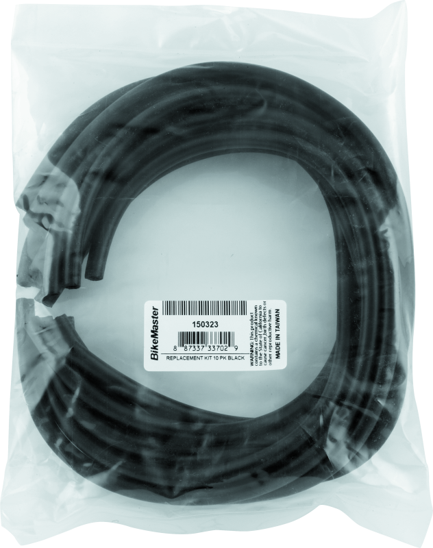 BikeMaster Replacement Kit 10 Pk - Black Fuel Caps BikeMaster