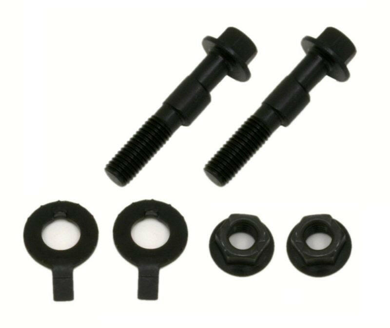 BMR 05-14 S197 Mustang Front Camber Bolts (2 Degree Offset) - Black Camber Kits BMR Suspension