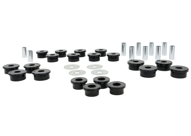 Whiteline 91-97 Toyota Land Cruiser / 96-79 Lexus LX450 Rear Vehicle Essentials Bushing Kit Bushing Kits Whiteline