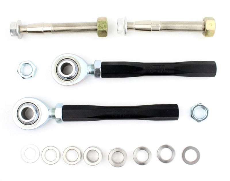 SPL Parts 2009+ Nissan 370Z Front Outer Tie Rod Ends Adjustable for Bumpsteer Tie Rods SPL Parts