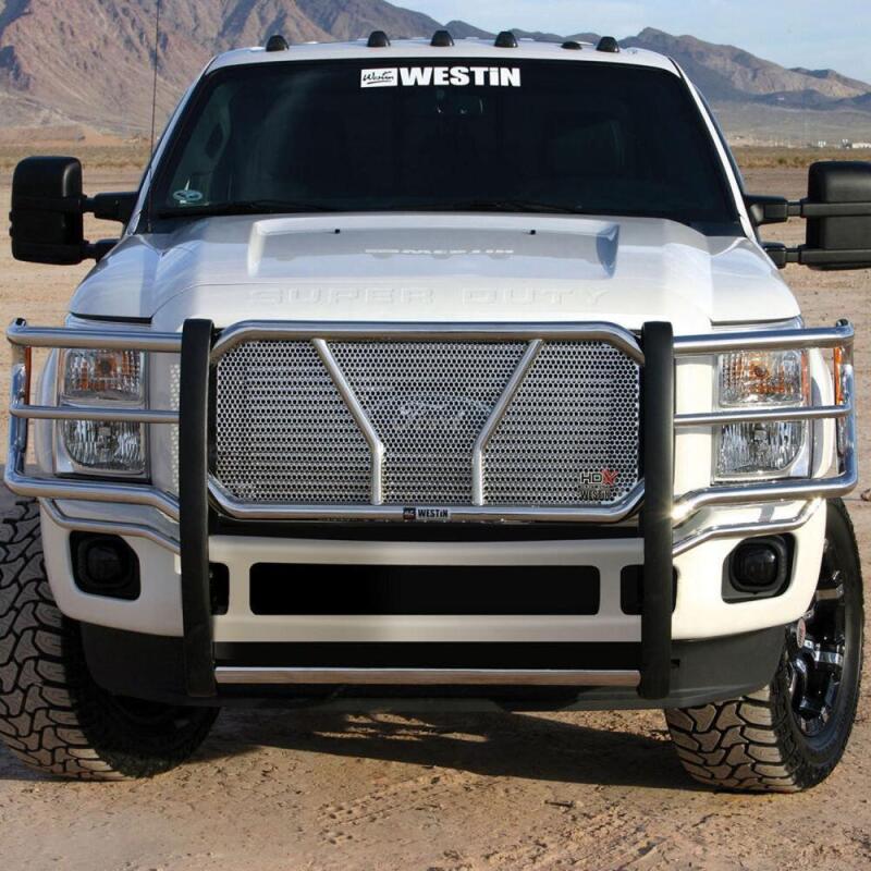 Westin 2011-2016 Ford F-250/350HD Super Duty HDX Grille Guard - SS Grille Guards Westin