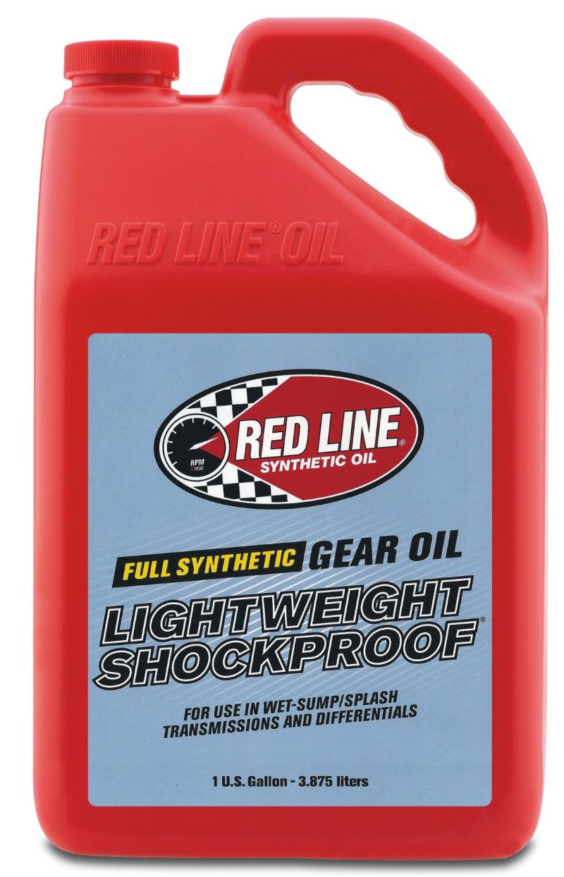 Red Line LightWeight ShockProof Gear Oil - Gallon Gear Oils Red Line