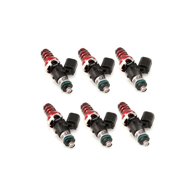 Injector Dynamics ID1050X Injector - 48mm Length - Machine Top to 11mm - 14mm O-Ring (Set Of 6) Fuel Injector Sets - 6Cyl Injector Dynamics