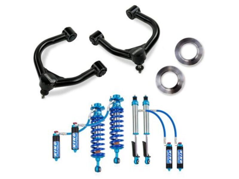 Cognito 22-24 Toyota Tundra (w/ Rear Coil Springs) 3in Elite Leveling Lift Kit w/ King 2.5 RR Shocks Leveling Kits Cognito