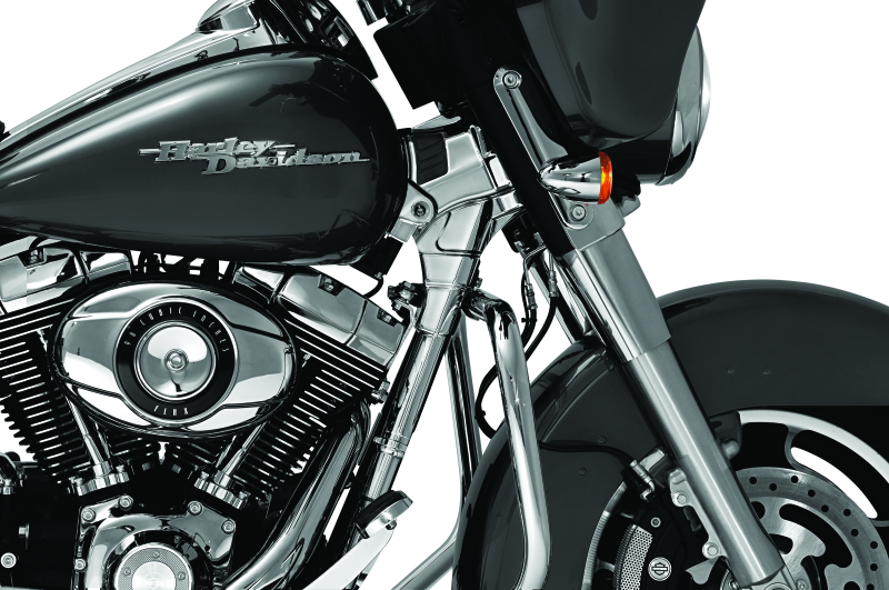 Kuryakyn Neck Cover For 09-13 Touring Models Chrome Exterior Trim Kuryakyn
